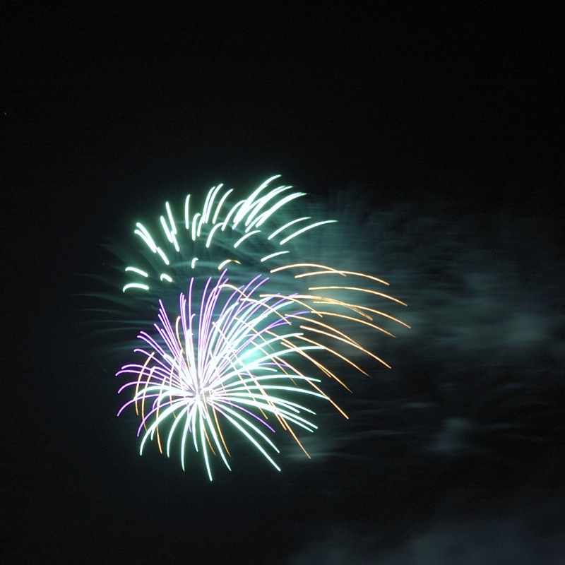 feu d'artifice
